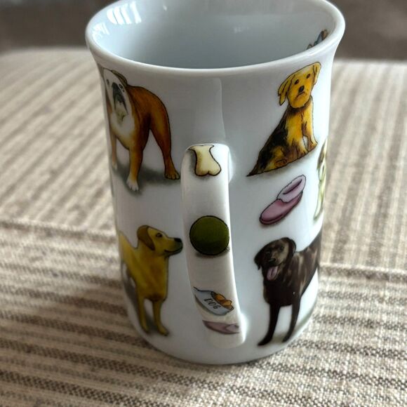 Man's Best Friend Dog Breed Paul Cardew 2010 England Ceramic Tea Cup Mug 10 oz. - Picture 2 of 8